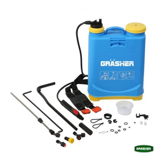 Ψεκαστήρας Προπιέσεως 16lt Πλάτης GRASHER Ψεκαστήρας Προπιέσεως 16lt Πλάτης GRASHER