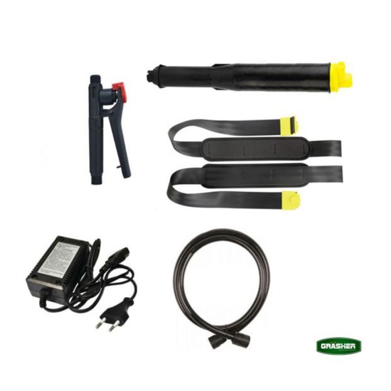Ψεκαστήρας Μπαταρίας Λιθίου 16lt Πλάτης GRASHER Ψεκαστήρας Μπαταρίας Λιθίου 16lt Πλάτης GRASHER