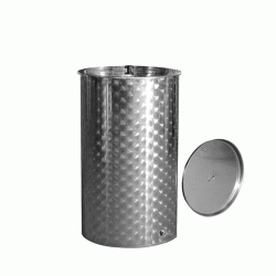 Ανοξείδωτο Δοχείο QUATTRO EFFE με Καπάκι 400 lt (Xωρίς κάνουλα 3/4 ίντσα) Ανοξείδωτο Δοχείο QUATTRO EFFE με Καπάκι 400 lt (Xωρίς κάνουλα 3/4 ίντσα)