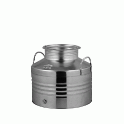 Ανοξείδωτο Δοχείο QUATTRO EFFE με Bιδωτό Καπάκι 10lt (Xωρίς κάνουλα 1/2 ίντσα) Ανοξείδωτο Δοχείο QUATTRO EFFE με Bιδωτό Καπάκι 10lt (Xωρίς κάνουλα 1/2 ίντσα)