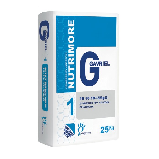 Σταθεροποιημένο  λίπασμα Nutrimore 15-10-18+3MgO παλέτα 1575kg