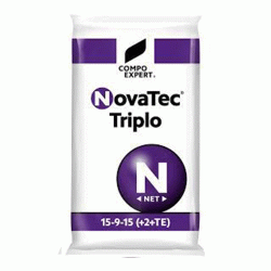 Κοκκώδες λίπασμα Novatec Triplo 15-9-15 (+2+TE) παλέτα 1575kg Κοκκώδες λίπασμα Novatec Triplo 15-9-15 (+2+TE) παλέτα 1575kg