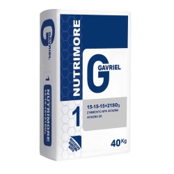 Ισορροπημένο κοκκώδες λίπασμα Nutrimore 15-15-15+21SO3 (M) παλέτα 1600kg Ισορροπημένο κοκκώδες λίπασμα Nutrimore 15-15-15+21SO3 (M) παλέτα 1600kg