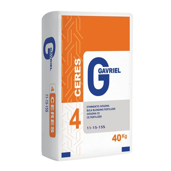 Κοκκώδες λίπασμα Ceres 11-15-15(S)