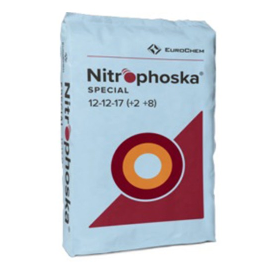 Κοκκώδες λίπασμα Nitrophoska  Special 12-12-17 (+2MgO+8S+TE)