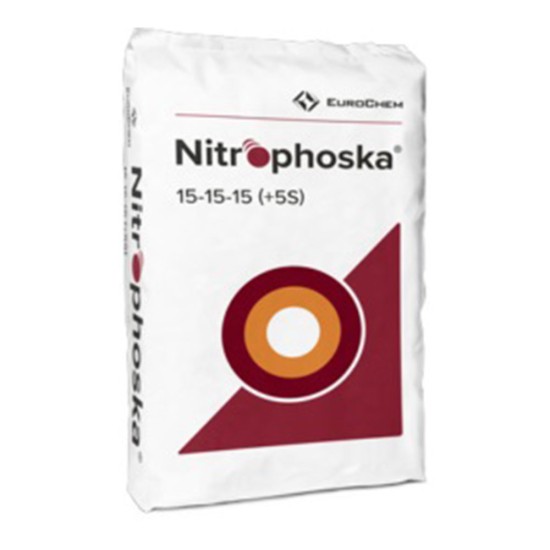Κοκκώδες λίπασμα Nitrophoska 15-15-15 (+5S)