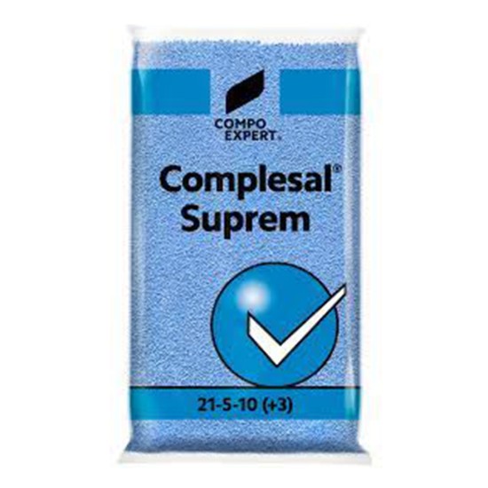 Κοκκώδες λίπασμα Complesal® Suprem 21-5-10(+3+TE) 25Kg