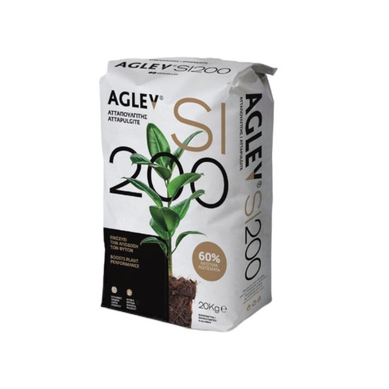 Βελτιωτικό εδάφους Ατταπουλγίτης AGLEV SI200 20kg Πακέτο Προσφοράς Μεταφορικών Βελτιωτικό εδάφους Ατταπουλγίτης AGLEV SI200 20kg Πακέτο Προσφοράς Μεταφορικών