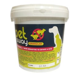 Απωθητικό σκύλου - γάτας Pet away granular Απωθητικό σκύλου - γάτας Pet away granular