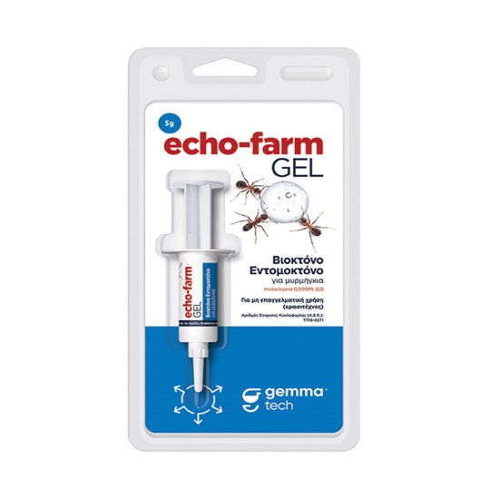 Εντομοκτόνο δόλωμα Echo-farm gel για μυρμήγκια 5gr