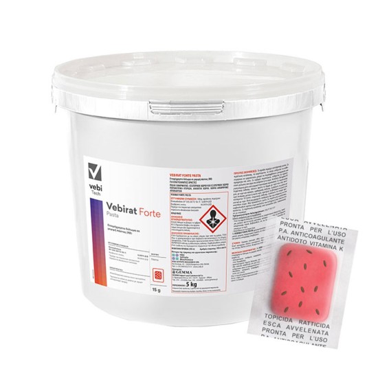Τρωκτικοκτόνο Vebirat Forte Pasta 5kg