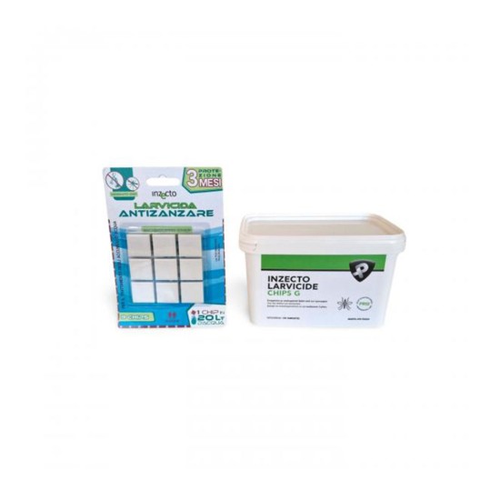 Inzecto Larvicide Chips G προνυμφοκτόνο κουνουπιών Inzecto Larvicide Chips G προνυμφοκτόνο κουνουπιών