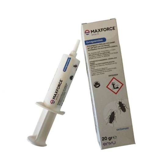 Δόλωμα για κατσαρίδες  τζελ Maxforce White IC gel 20gr